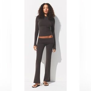 SKIMS Cotton Jersey flare leg lounge set